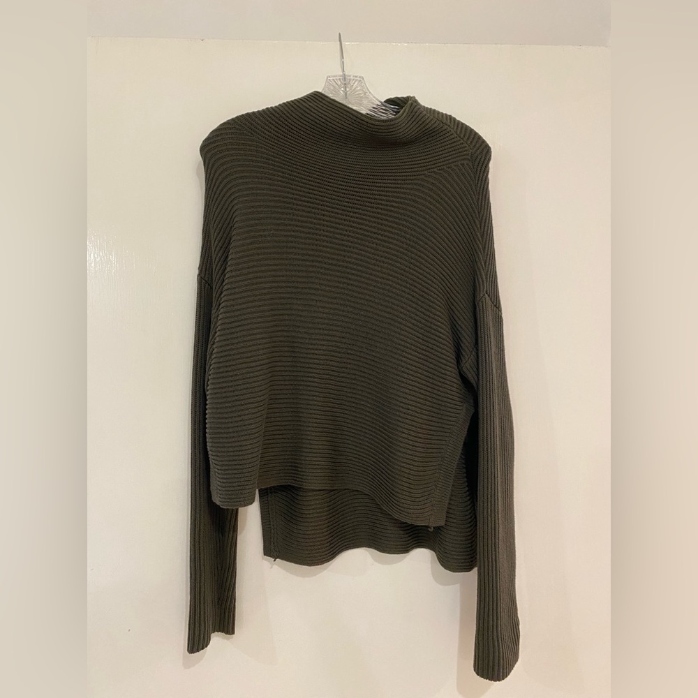 AllSaints Olive High Neck Sweater - XS